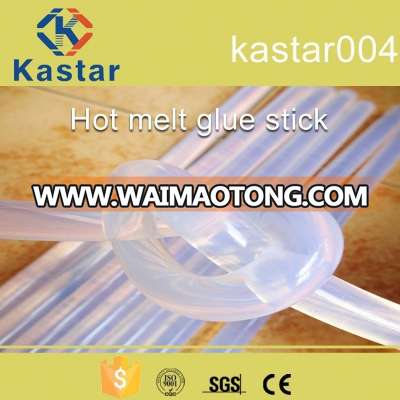 hot melt silicone glue stick with transparent color